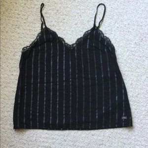 Victoria’s Secret flannel pj top/cami
